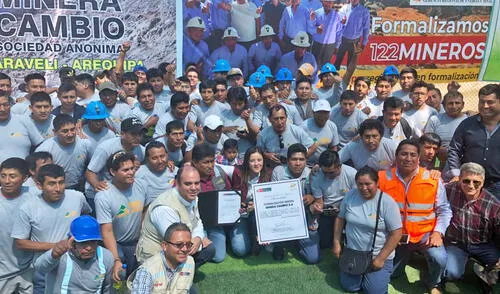 Mineros artesanales son autorizados para iniciar actividades en Arequipa