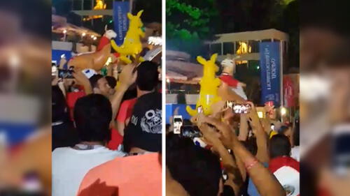 Facebook Viral: llama y canguro tienen peculiar pelea previo al Perú vs Australia Facebook Viral: llama y canguro tienen peculiar pelea previo al Perú vs Australia