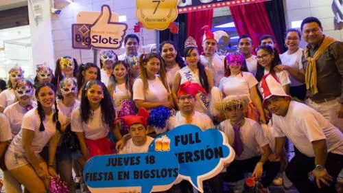 Chiclayo: sala de juegos Big Slots celebra su séptimo aniversario