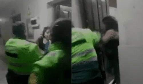 El policía fue identificado como Luis Walter Guillén Hurtado.