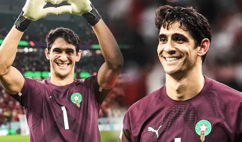 Foto: composición LR de Fabrizio Oviedo/ Copa Mundial FIFA/ TyC Sports ¿Quién es Bono, el arquero de Marruecos canadiense e hincha de Argentina?