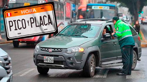 Plan ‘Pico y placa’ en Lima: Restricción vehicular hoy, jueves 12 de diciembre de 2019 Plan ‘Pico y placa’ en Lima: Restricción vehicular hoy, jueves 12 de diciembre de 2019