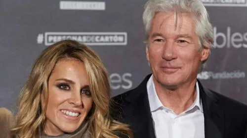 Richard Gere y Alejandra Silva