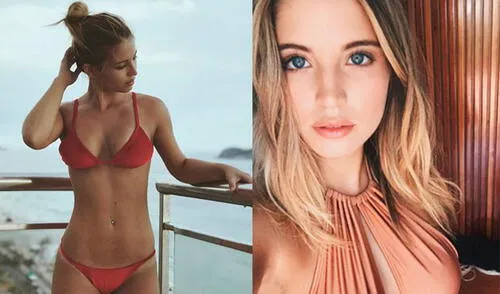 Flavia Laos presume su belleza y anatomía en la ciudad de Río de Janeiro 