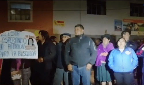 Familiares de Geraldine Deza exigen justicia. Foto: América Noticias.
