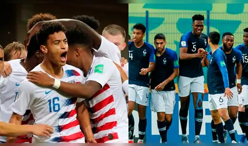 Francia vs. EE. UU. EN VIVO: por octavos de final del Mundial Sub 20