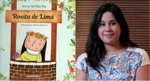 Jenny Varillas publica libro de cuento sobre santa Rosa de Lima Jenny Varillas publica libro de cuento sobre santa Rosa de Lima