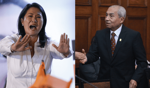 Keiko Fujimori respaldó trabajo del cuestionado fiscal Pedro Chávarry