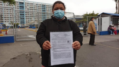 Cotito Azalde pidió dinero prestado a su cuñada y luego depósito el dinero en una cuenta BCP a nombre de Juan José Riva Arias. Foto: Luis Villanueva