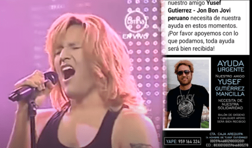 Yo soy: imitador de Jon Bon Jovi necesita un balón de oxígeno para salvar su vida