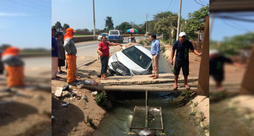 Trujillo: electo alcalde de Moche salva de morir en accidente de tránsito [VIDEO] 