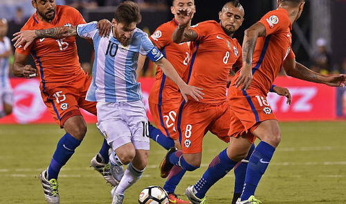 Argentina vs. Chile VER EN VIVO y DIRECTO por TyC Sports, Mega y CMD en Eliminatorias Rusia 2018 [Guía de canales]