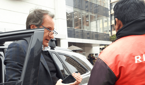 Denuncian que gerente general de Cencosud causó choque e intentó arreglar con 50 soles