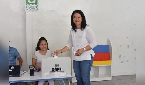 Keiko Fujimori Foto: Melissa Merino Keiko Fujimori Foto: Melissa Merino