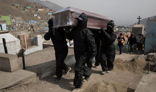 COVID-19: comisión para sincerar cifras de decesos presenta resultados hoy COVID-19: comisión para sincerar cifras de decesos presenta resultados hoy