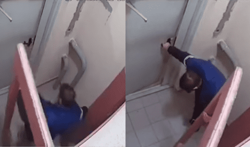 YouTube: Un borracho lucha tres horas para abrir una puerta y al final se lleva una gran sorpresa [VIDEO] 