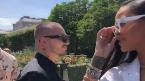 Instagram: J Balvin es blanco de burlas por quedarse "helado" al conocer a Rihanna