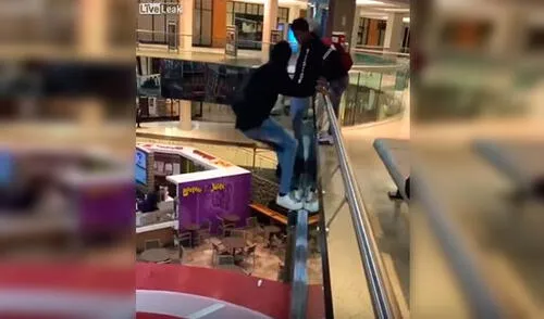 YouTube: ladrones fueron víctimas del karma tras intentar robar en un centro comercial