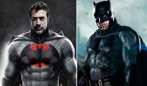 Ben Affleck y Jeffrey Dean Morgan como Batman. Composición: DC/Nomoremutants