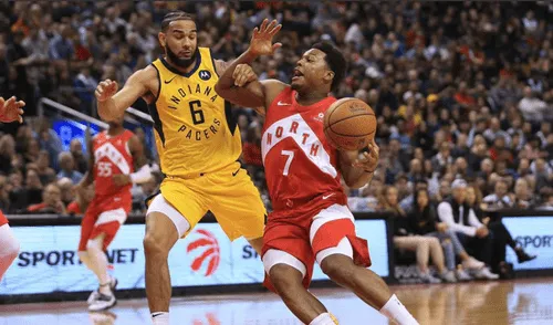Raptors vs Pacers: Victoria del equipo de Toronto por 121-105 en partido por la NBA