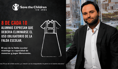 De Belaunde propone que uso de falda escolar no sea obligatorio 