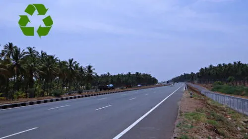 20 mil kilómetros de carretera construidos con plástico reciclado 20 mil kilómetros de carretera construidos con plástico reciclado