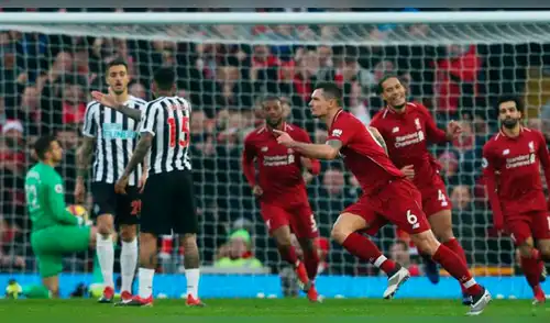 Liverpool aplastó al Newcastle por 4-0 en el Boxing Day [RESUMEN]