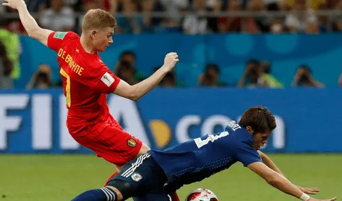 Bélgica superó 3-2 a Japón en un partidazo y se metió en cuartos de final