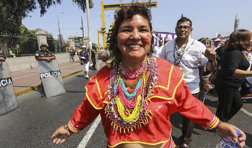CGTP conmemora con marcha el "Día del Trabajo" [FOTOS]