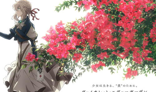 Mira aquí el primer avance de su película Violet Evergarden