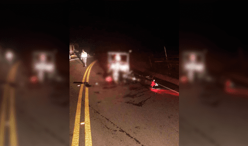 Ambas unidad quedaron con la carrocería dañada tras el impacto.