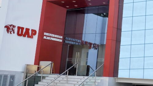 Universidad Alas Peruanas reabre sede de Jesus María que tiene falsa fachada Universidad Alas Peruanas reabre sede de Jesus María que tiene falsa fachada