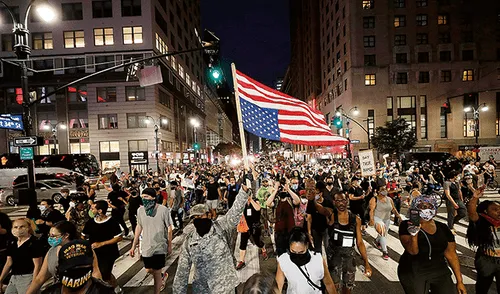 Mínimo de muertes en Nueva York, pero hay alerta por protestas