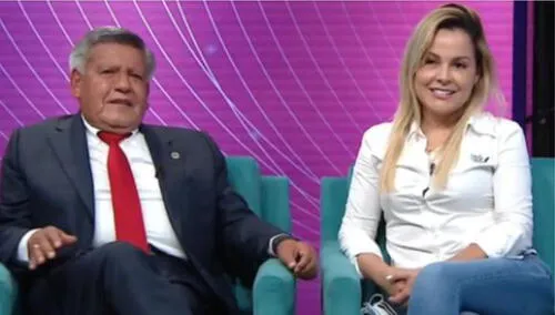 César Acuña y Gisell Prado