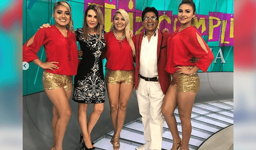Juliana Oxenford recibió tremenda sorpresa en vivo por su cumpleaños [VIDEO]