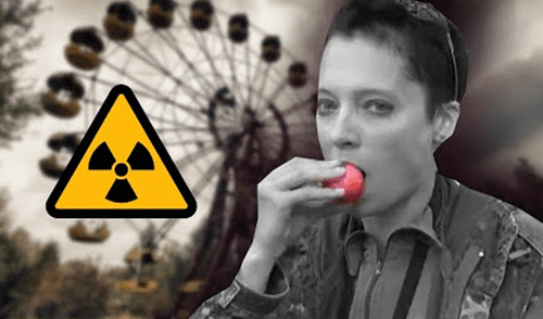 YouTube viral: investigadora arriesga su vida al viajar a Chernóbil para comer manzana radiactiva [VIDEO]