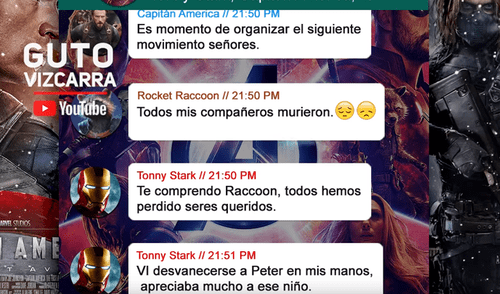 WhatsApp: esta fue la conversación de la Capitana Marvel con Los Vengadores previo a Avengers 4 [FOTOS]