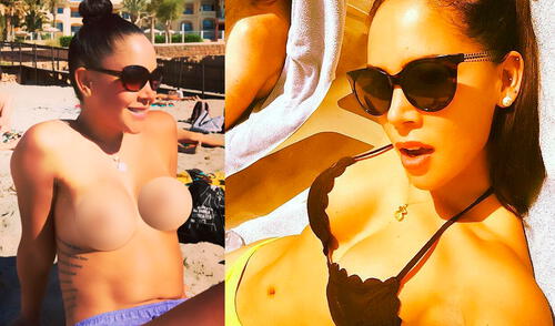 Instagram: fotos candentes de Rosa Elvira Zamora, la peruana que posó semidesnuda en Ibiza [FOTOS]