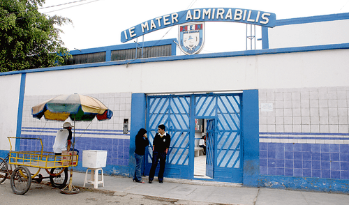 Por crítica situación de I.E. Máter Admirabilis aún no se inicia el año escolar