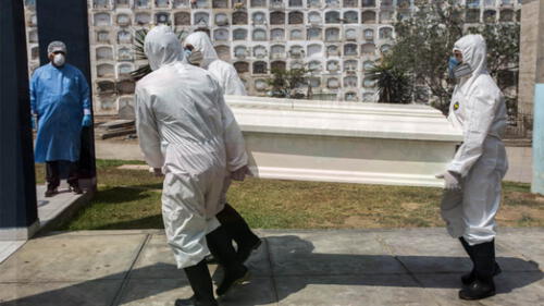 Muertos por coronavirus. Créditos: John Michael Ramón / La República.