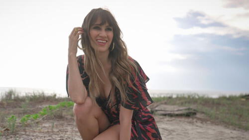 Hanna, integrante del dúo musical Ha*Ash, realiza ejercicios durante la cuarentena. Foto: Instagram