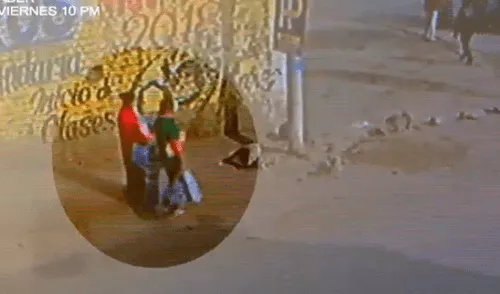 Huaycán: cámaras de seguridad captan a mujer que se robó a recién nacido [VIDEO]