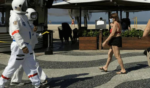 Tercio y Aliceia han hecho todo lo posible para protegerse contra la amenaza del nuevo coronavirus. (Foto: Reuters)