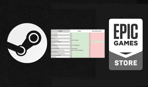 Epic Games Store vs Steam: una comparación de lo que ofrecen a los usuarios Epic Games Store vs Steam: una comparación de lo que ofrecen a los usuarios
