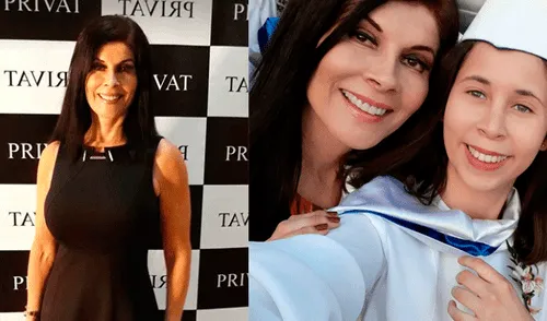 Facebook: hija de Olga Zumarán acudió a fiesta de promoción con elegante vestido [FOTOS]