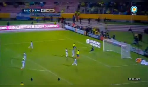 Argentina vs. Ecuador: el gol a los 38 segundos que sorprendió a toda Sudamérica [VIDEO] 