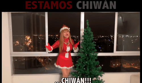 La Tigresa del Oriente lanza "Estamos Chiwán" en versión villancico [VIDEO]
