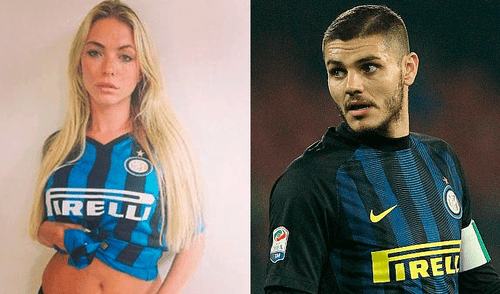 Twitter: Los provocadores mensajes que una sexy 'conejita' Playboy envía a Mauro Icardi [FOTOS + VIDEO]