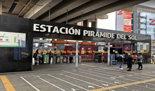 Aún no hay fecha definida para reapertura de la estación Pirámide del Sol, del Metro de Lima. Foto: Difusión