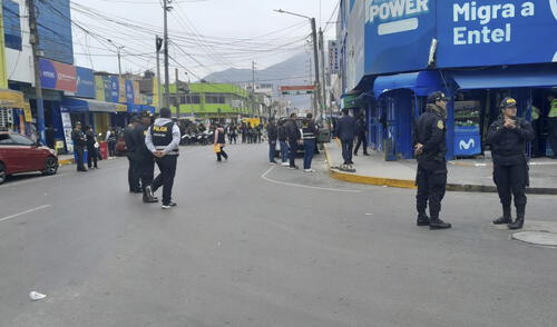 Estos operativos son inopinados para que no se filtre la información de estas intervenciones Estos operativos son inopinados para que no se filtre la información de estas intervenciones
